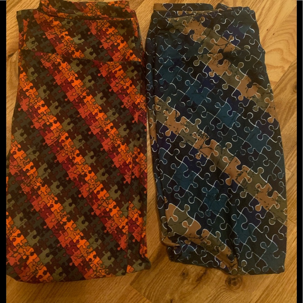 Autism awareness Lularue leggings